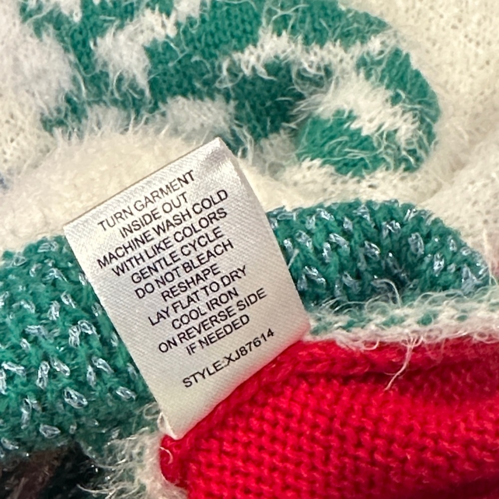 Major Label Group Sz Medium Holiday Cat Sweater • NWT! - Picture 10 of 10